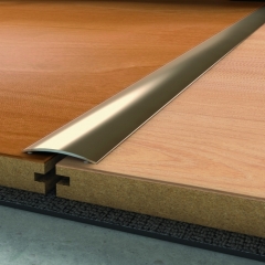Přechodová lišta 2,7 m x 30 mm bronzová samolepící